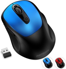 NEW memzuoix 2.4G Wireless Mouse 1400 DPI Cordless USB Receiver PC Laptop Mac picture