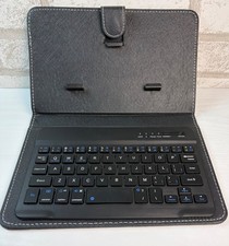 Universal Mini Wireless Bluetooth Keyboard with PU Leather Stand Case for Androi picture
