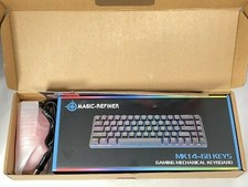 Magic-Refiner MK14-68 Keys Mechanical Gaming Keyboard / Mouse/ Mouse Pad New picture