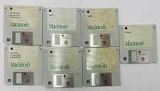 VTG 1992 Apple Macintosh Install 7 Disk Set 3.5