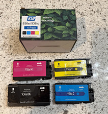 KUF 936e/936XL Compatible Inkjet Ink Cartridge 4-Pack BK C M Y picture