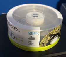 NEW 20 Pack Memorex LightScribe DVD+R  4.7 GB, 16x, 120 Min 56 DVD's Total picture