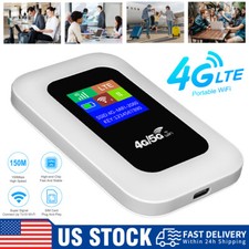 Portable 5G LTE Wireless WiFi Router Mobile Broadband MIFI LCD Hotspot picture