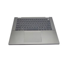 New For Dell Inspiron 14 5406 P126G Palmrest Touchpad Backlit Keyboard 0X46H3 US picture