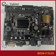 FOR ASUS B85M-F PLUS LGA 1150 16GB VGA DVI Micro ATX Motherboard Test OK picture