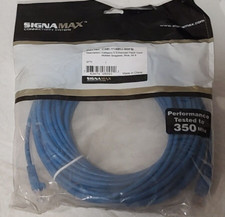 SignaMax Cat 5e Ethernet Patch Cord Cable Molded Snagless 50ft. C5E-114BU-50FB picture