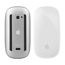 Apple A1296 Wireless Bluetooth Magic Laser Mouse White MB829LL/A Grade B picture