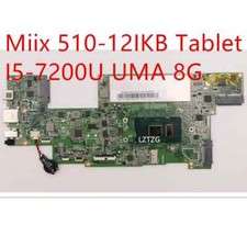 Motherboard For Lenovo Miix 510-12IKB Tablet Mainboard I5-7200 UMA 8G 5B20N02295 picture