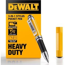 DEWALT 3 in 1 Stylus Pocket Pen Get Accurate on Touch Screens Write Smoothly picture