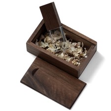 Crystal Gift Box USB 2.0 Flash Drive Free Logo Wedding Custom Pen Drive 64GB 32G picture