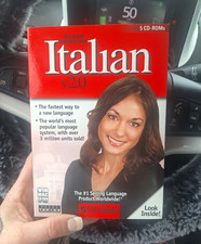 TOPICS Instant Immersion Italian v2.0 Language Course 5 CD Set Have Over 200 picture