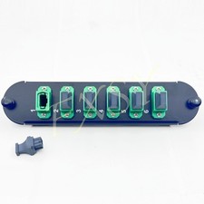 Fiber Optic Adapter Panel 6*MTP MPO 72F Green OS2 Compatible CORNING CCH-CP72-90 picture