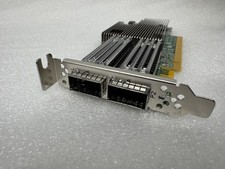 Dell Broadcom 57508 Dual Port 100GB QSFP56 Low Profile Network adapter NIC 61RP9 picture