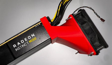 92mm GPU COOLING FAN SHROUD - AMD RADEON MI60 MI50 MI25 (Fan NOT Included) picture