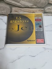 Syquest SyJet 1.5 Gigabyte 3 1/2” PC Formatted Cartridge Media Storage picture