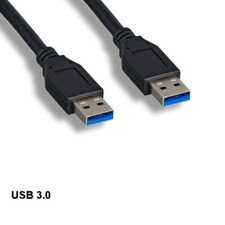 10x 3ft Spuer Speed USB 3.0 Type A Cable 5Gbps Male Sync Charge Connect Data picture