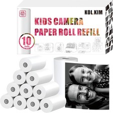 Kids Camera Paper Roll Refill Compatible for Dylanto Kids Camera Instant Print picture