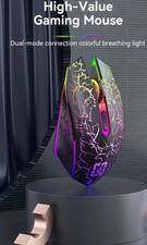 Wireless RGB Optical Gaming Mouse – LED Backlit OEM Mouse for Laptop & Tablet picture
