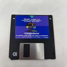 CompuServe WinCIM Version 1.4 Software Floppy Disk for Windows 1995 Vintage picture