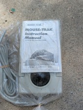 NEW NOS ITAC Systems Mouse-Trak Trackball B-5RS6K Vintage Industrial RS-232 picture