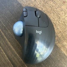 Logitech Logi Ergo M575 Trackball Ergonomic Mouse Black USB NO Dongle picture