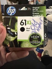 HP 61XL (CH563WN) Original High Yield Black Ink Cartridge Expired March 2024 picture