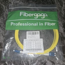 Fibergaga 3m OS2 LC/UPC to LC/UPC Fiber Patch Cable Multimode Duplex picture