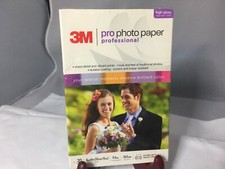 3M PRO Photo Paper Package / 20 Sheets 4X6 High Gloss Sealed Instant Dry Ink Jet picture