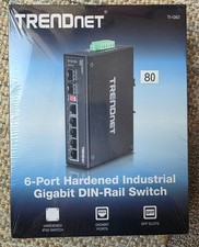 TRENDnet TI-G62 6-Port Hardened Gigabit Network Switch **SEALED NEW** picture