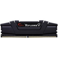 G.Skill RAM Memory DDR4 16GB 3200 CL16 Ripjaws V Black 1.35V F4-3200C16S-16GVK picture