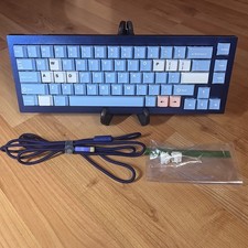 Keychron Q2 (BLUE) Keyboard Wired w/Cable, Keycaps & Kailh Lilac Switches TESTED picture