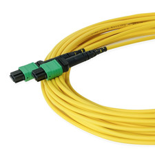 Truecable MTP/MPO Elite APC OS2 SM 12F Unpinned (F) Type a Polarity Plenum (OFNP picture