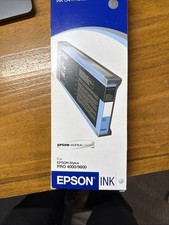 Genuine Epson 220ml Ink T5445 Light Cyan Stylus 4000/9600  picture