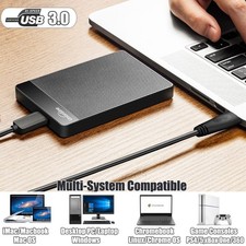 500GB 1TB External USB 3.0 Hard Drive Portable Desktop PC Mobile Hard Disk Slim picture
