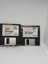 2 Vintage Computer Software 1994-95 Conner Peripherals  3.5