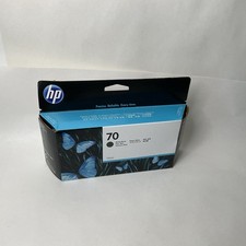 HP 70 Ink Matte Black 130 Ml Factory Sealed July 2019 C9448a picture