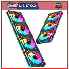 Upgrade Your PC: 7-Pack RGB Fans with 1550 RPM Speed & Intelligent Control picture