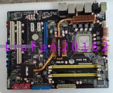 1PC Used Asus P5Q WS Intel P45 motherboard with PCI-X 133MHz picture