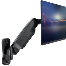 VIVO Height Adjustable Pneumatic Arm Single Monitor Wall Mount, Full Motion A... picture