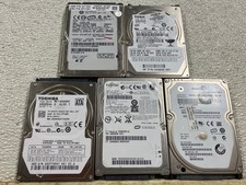 Lot of 5 160GB 2.5