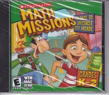 Scholastic Math Missions: The Race to Spectacle City Arcade (Grades K-2, 2003) picture