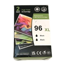 Black Ink 96 XL High Yield  Cartridges, Lot Of 2 Ink Cartridges  picture