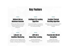 KLEVV K01TBM2SP0-10G CRAS C910G SSD 1TB, M.2 NVMe 2280, PCIe Gen4x4 Solid state picture