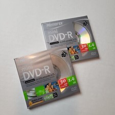 Memorex Mini DVD-R Lot 2 Brand New Sealed KLY picture