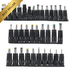34 Pcs Universal DC Power Adapter Tips Kit 5.5mm x 2.1mm For Laptop Notebook Spe picture