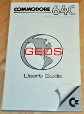 Vintage Commodore 64C GEOS User's Guide Version 1.2 Third Printing 1986 Computer picture