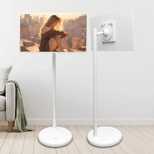 24-INCH PORTABLE SMART TV MONITOR Rolling Stand Touchscreen Android Television picture