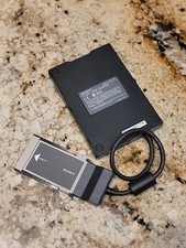 Sony External Floppy Disk Drive - PCMCIA Laptop Adapter (FA-P1) Tested. Working  picture