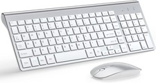 Juego De Teclado Y Mouse Inalambrico Compacto Con Conexion De 2.4 GHZ Pro picture