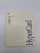 HyperCard Basics 7 - Apple Macintosh User Manual + Original Program Disk picture